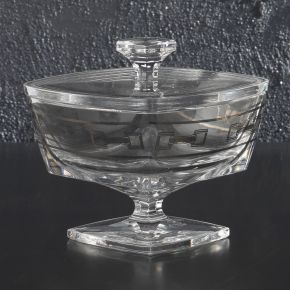 Square Bowl with Lid